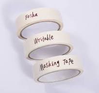 Foska Better Masking Ability Painter's Tape Drawing Tape With Quality Crepe  Paper and a Pressure-Sensitive Rubber Adhesive
