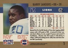 We did not find results for: Top Barry Sanders Cards Rookie Cards Autographs Inserts Valuable