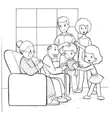 Sería muy bueno que adecuemos cada una de las familias a la familia que tienen los chicos, para que se coloreen como en realidad son, o por lo menos lo más. Fichas De La Familia En Ingles Para Colorear Boyama Sayfalari Ucretsiz Boyama Kitaplari Aplike Sablonlari