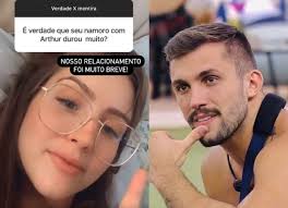 Na última prova do líder, arthur não aguentou o desgaste e a sede e pediu para sair. Hemilly Ex Namorada De Arthur Do Bbb 21 Sobre Relacionamento Muito Breve Revista Marie Claire Celebridades