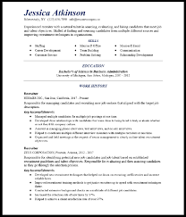 Sales Recruiter Resume Sample Resumecompass