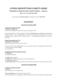 UTOPIA! ARCHITETTURA E DIRITTI UMANI