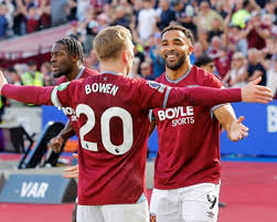 West Ham stay clear of drop zone after Wilson’s vital late winner against Everton