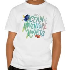 Dory Nemo An Ocean Of Adventure Awaits T Shirt Zazzle Com Sweatshirts Hoodie Shirts T Shirt