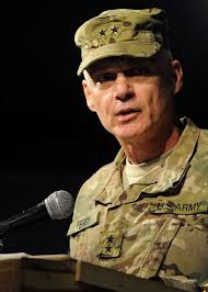 Maj. Gen. James L. Terry, incoming commander, International