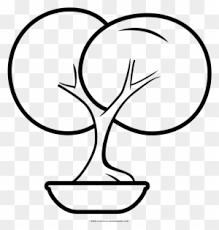 Download the perfect bonsai tree pictures. Bonsai Tree Coloring Page Drawing Free Transparent Png Clipart Images Download