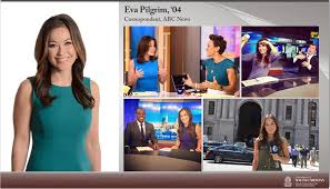 Abc news' popular morning program, good morning america, features robin roberts, george stephanopoulos, michael strahan and meteorologist ginger zee. Alumna Eva Pilgrim To Anchor Good Morning America Weekend Edition College Of Information And Communications University Of South Carolina