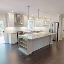 Dove White Kitchen With Portabella Island Kitchen Bathroom Design Beautiful Kitchens
