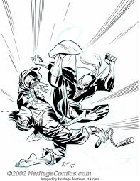 I see this as being a far stronger argument than the opinion of another character. Bruce Timm Original Illustration Of Iron Fist Shang Chi 2001 Lot 7363 Heritage Auctions