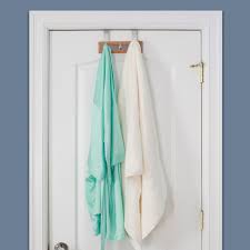 3 Over The Door Bamboo Hooks For Bathroom At 15 Off