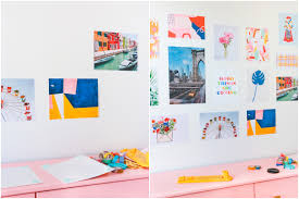 The answer is no, which makes it perfect for decorating walls if you are renting or want some temporary color and design. Diy Washi Tape Gallery Wall Made With Free Printable Art The Crafted Life