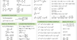 Algebra Help Math Sheet College Math Math Sheets Algebra