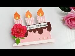 Touch device users, explore by touch or with swipe. How To Make Cake Birthday Card Handmade Birthday Card Youtube Handmade Birthday Cards Birthday Card Handmade Beautiful Birthday Cards