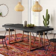 Choose the dining room table design that defines your family's style and character. Boho Kitchen Dining Tables You Ll Love In 2021 Wayfair