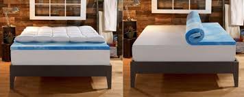 Sleep Innovations Gel Memory Foam 4 Inch Dual Layer Mattress Topper Layered Mattress Mattress Mattress Topper