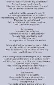 Darling I Will Be Loving You Til We Re 70 Ed Sheeran Thinking Out Loud Music Quotes Lyrics Ed Sheeran Lyrics Song Quotes