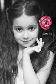 Black And White Vs Color Portraits Pin By Naomi Lucier On Children S Of The World Color Splash Pink Color Photography Black And White Background