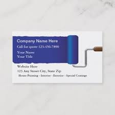 Blue painting business card design # 1701021. Painter Business Cards Zazzle Com In 2021 Painter Business Card Cool Business Cards Business Cards