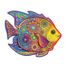 Wooden Jigsaw Puzzle Shining Fish Unidragon Wooden Jigsaw Puzzles Wooden Jigsaw Wooden Puzzles