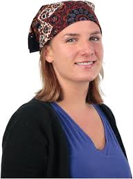 Buy Sunshine Joy India Star Bandana Blue and Orange at Amazon.in