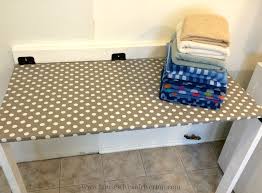 Diy Drop Down Laundry Table Laundry Table Laundry Room Countertop Laundry Room Hacks
