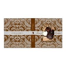 Elegant Gold Damask Chocolate Recipe Binder Zazzle Com Miniature Food Tutorials Doll Diy Crafts Miniature Books