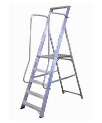 Check spelling or type a new query. 5 Tread Aluminium Wide Step Ladder Safety Platforms