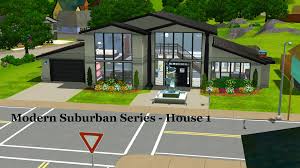 Modern suburban house with 5x pbr texure sets. Modern Suburban Series House 1 The Sims 3 Catalog