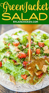 Green Jacket Salad Original Recipe From The Green Jacket Restaurant In Augusta So Simple And It Tastes Green Salad Recipes Lettuce Recipes Delicious Salads