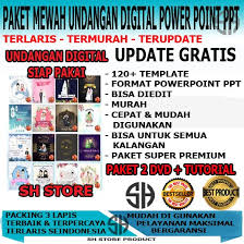 Selain cara diatas, ada lagi cari ya… Jual Update Gratis Paket Template Desain Undangan Digital Video Ppt Power Point Design Usaha Percetakan Multimedia Termurah Terlaris Kl119 Di Lapak Sh Store Bukalapak