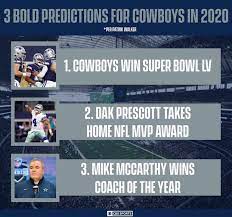 That First Bold Prediction Is All That Matters Dc4l Lawnation Salute Coach Of The Year Predictions Cowboys Win