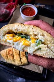 Stuffed Cheesy Bread Dominos Copycat Recipe Simplyvegetarian777