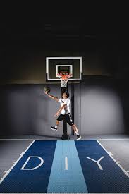 Netball, volleyball, and a variety of activities can be played on an acrylic game court surface. Basketball Court Kit Half Court 45 11 X 29 11 H8 Diy Court Canada