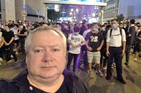 Dumbarton man's fears at being caught up in Hong Kong riots