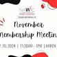 November NAWIC Membership Meeting