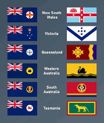 Both the northern territory and the australian capital territory are the only 2 flags that are not a defaced british blue ensign design, and have their own completely unique designs. I Redesigned The State Flags Of Australia Vexillology