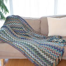 The sofa covers company stock the internet's largest range of sofa covers. Bohemian Knitted Blanket Throw Crochet Aircondition Bed Runner Sofa Cover Plaid Shopee Malaysia