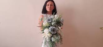 Maybe you would like to learn more about one of these? Cascading Bridal Bouquet Large Wedding Bouquet Boho Wedding Bouquet Dusty Blue Fake Flower Bouquet Eucalyptus Bride Bouquet 61935 In Online Supermarket Sol