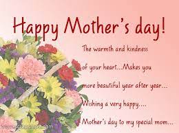 A handmade card is a touching way to acknowledge all that mom does each and every day. Happy Mothers Day Text Messages For Mom Wish Mothers Day