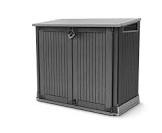 Store-It-Out Midi Horizontal Shed, Black/Grey Keter