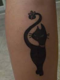 Cartoon Cat Tattoo Cat Tattoo Designs Black Cat Tattoos Cartoon Tattoos