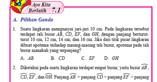 Kakak akan mengidentifikasi moda transportasi negara singapura baik dalam hal alat transportasi, prasarana transportasi, benda yang diangkut, keunggulan, serta kelemahan. Pembahasan Ayo Kita Berlatih 7 1 Matematika Kelas 8 Hal 67 71 Bab 7 Lingkaran Semester 2 Kkaktri Channel Info Pendidikan