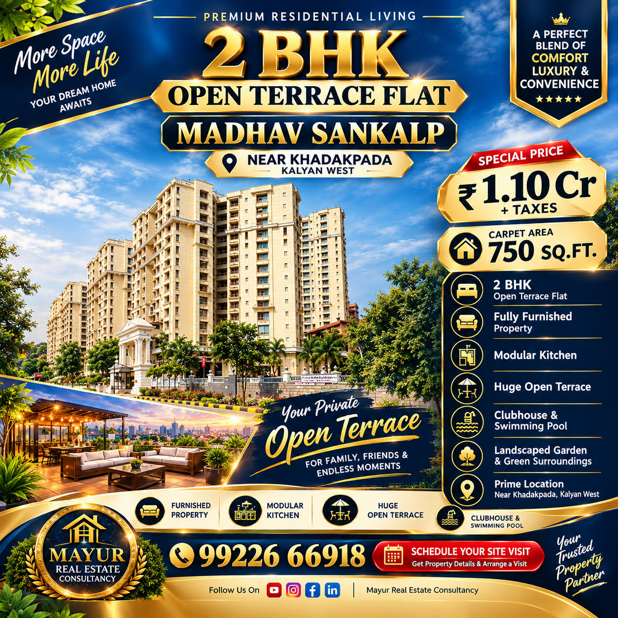 Madhav Sankalp Open Terrace falt product image