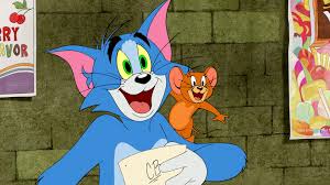 While moving house with their owners, tom and jerry get into a chase, and tom nails jerry inside his mousehole with floorboards, and is pleased to have kept the mouse from coming with the house is demolished the next morning with tom going back inside to rescue jerry, leaving them both homeless. Prime Video Tom And Jerry Willy Wonka And The Chocolate Factory