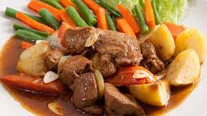 Wortel, belah 4 bagian rebus buncis, potong 5 cm, rebus 1 sendok teh mentega kacang polong beku jagung pipilan beku kentang goreng. Resep Bistik Ayam Praktis Resepkoki Co