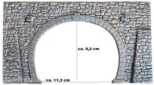 Tunnelportal tt karton / noch modelleisenbahnzubehor tunnel portal 1 gleisig 16 x 15 2 cm gunstig kaufen : 2 Gleisig Noch 58062 H0 Tunnel Portal Landschaftsbau Modelleisenbahn
