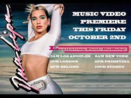 Listen now buy song $1.29. Dua Lipa Levitating Featuring Dababy Official Music Video Youtube Music Videos Youtube Videos Music Lipa