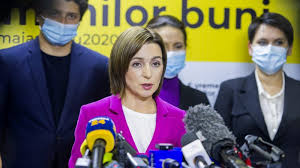 ˈmaja ˈsandu, born 24 may 1972) is a moldovan politician and the current president of moldova since 24 december 2020. Pro Eu Challenger Maia Sandu Wins Moldova Presidency Euractiv Com