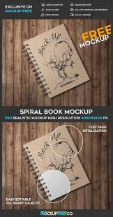 Free Spiral Notebook Psd Mockup Mockup Free Psd Design Mockup Free Mockup