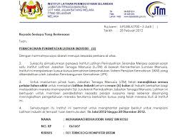 Surat Rasmi Melalui Email Rasmi L